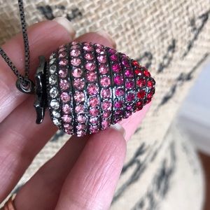 Park Lane Jewelry - Park Lane Swarovski Crystal Strawberry Necklace Park Lane Jewelry - Park Lane Swarovski Crystal Strawberry Necklace